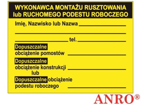 ZNAK BEZPIECZEŃSTWA